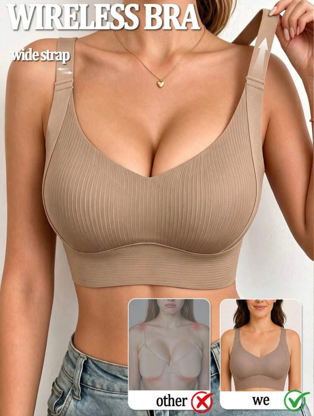 Wireless Pushup Bra