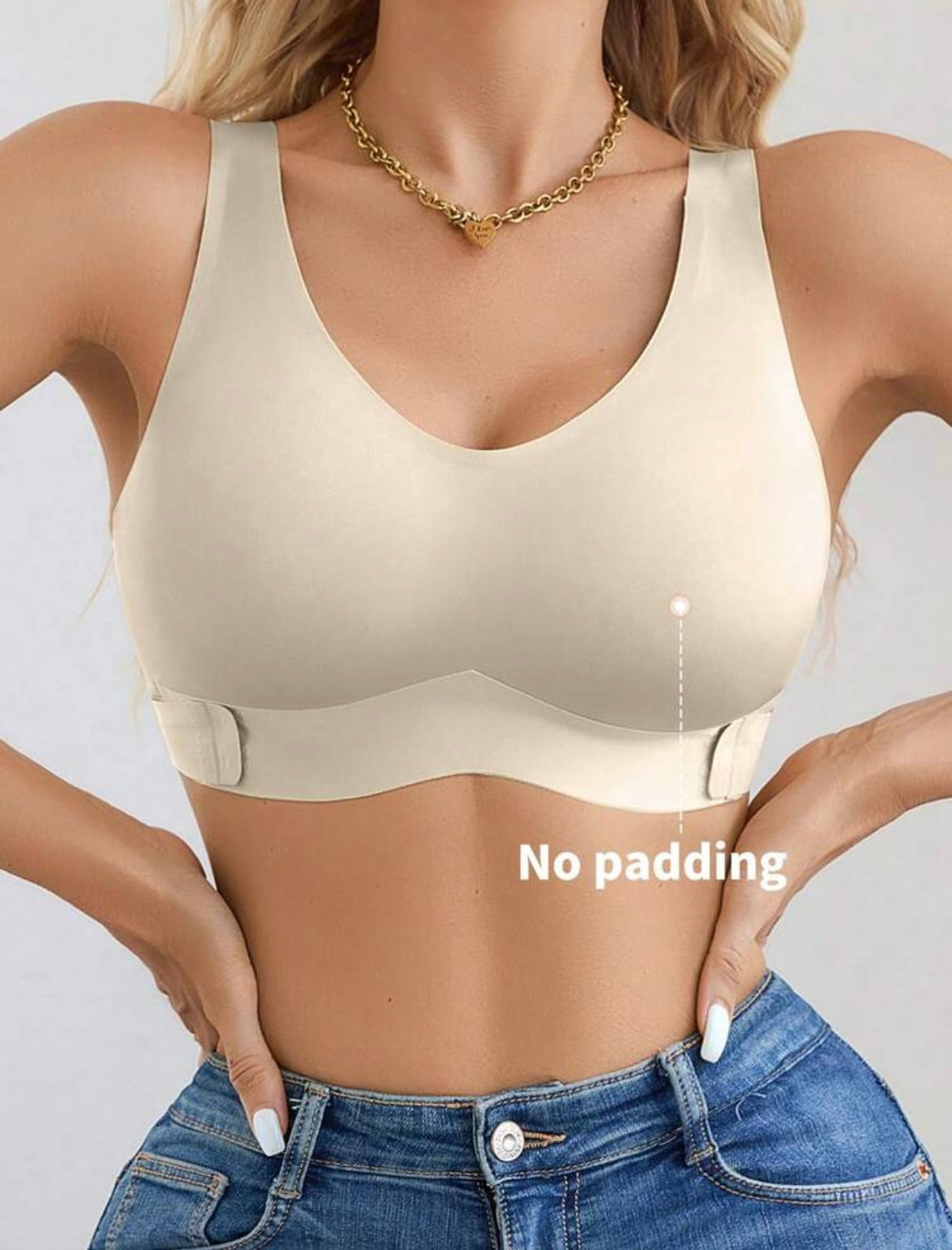 Breathable pushup bra