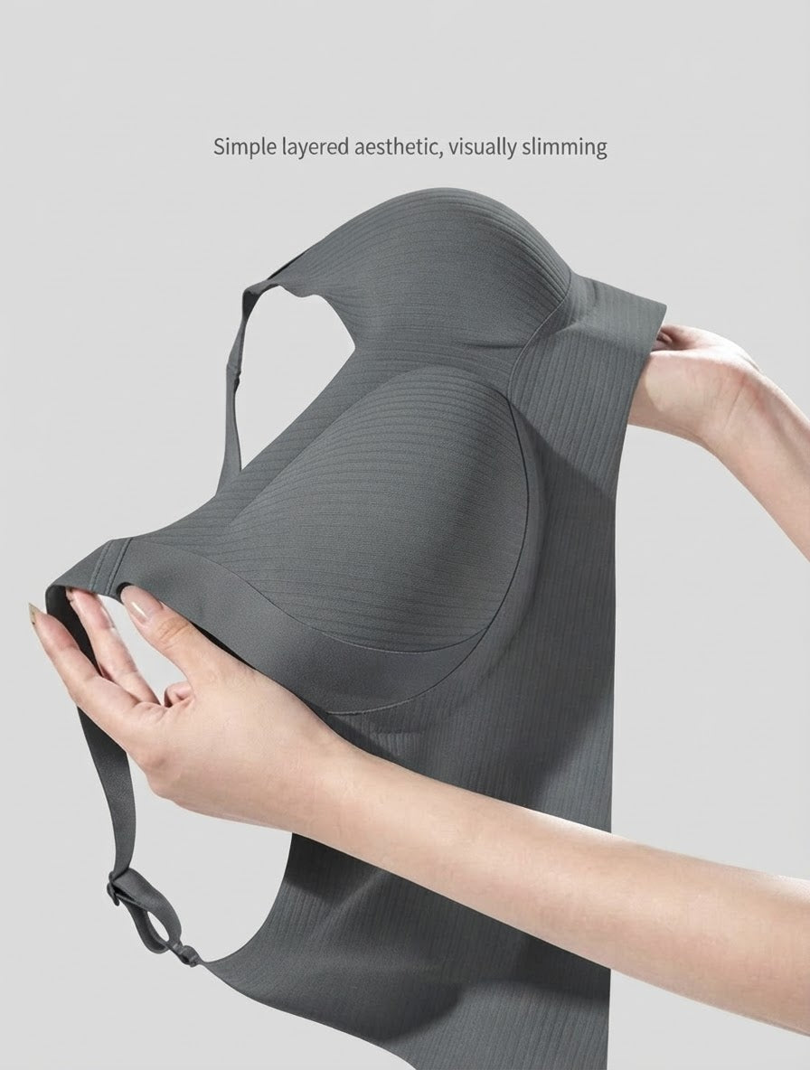 Pushup Bra (light grey)