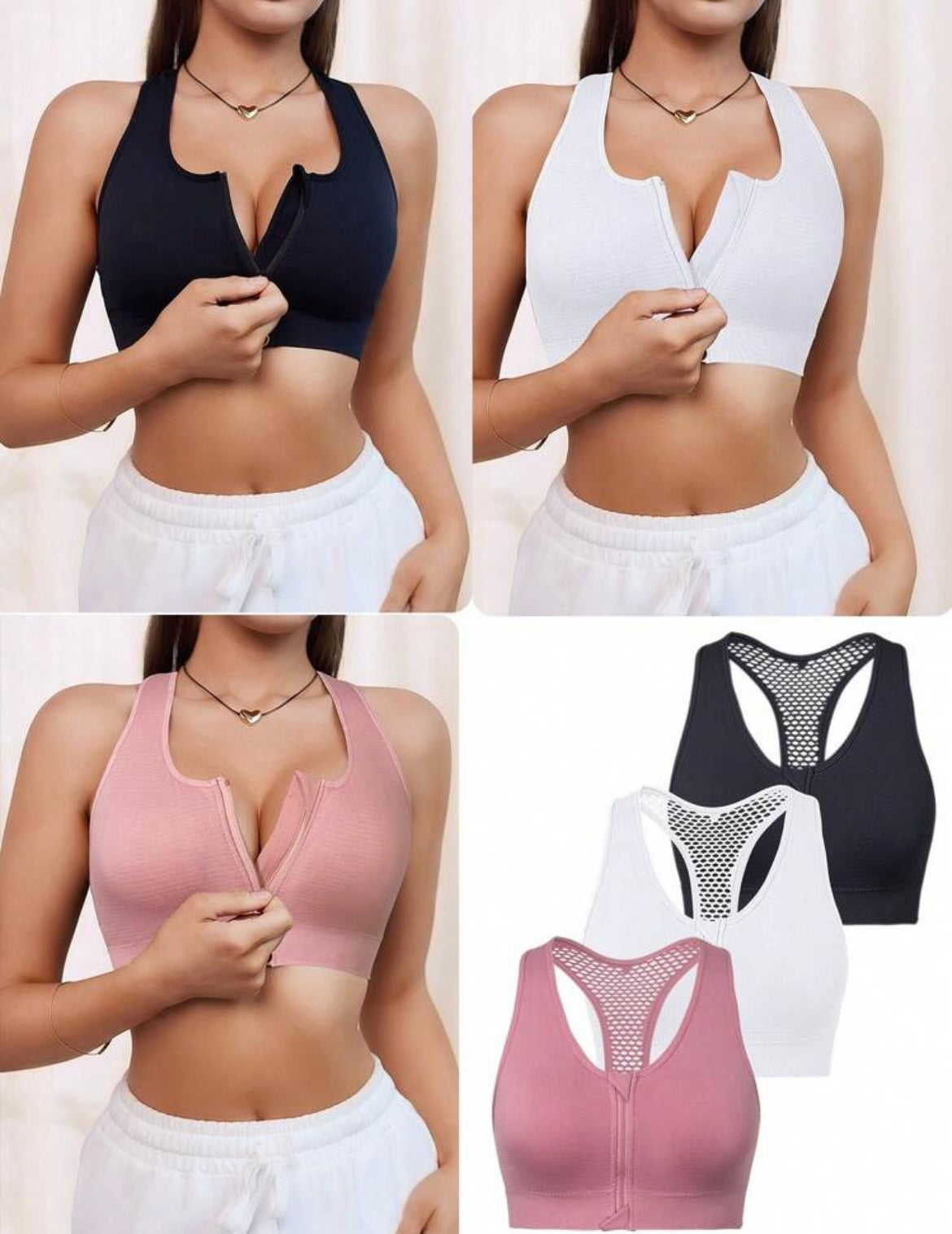 Sports bra (pack of 3)