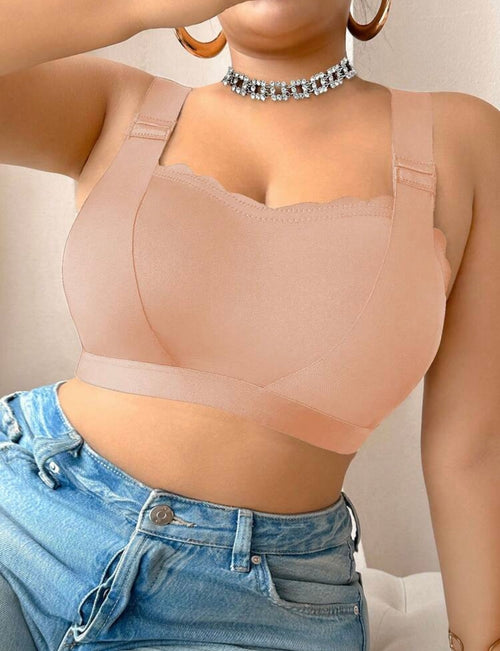 Plus size (wireless bra)