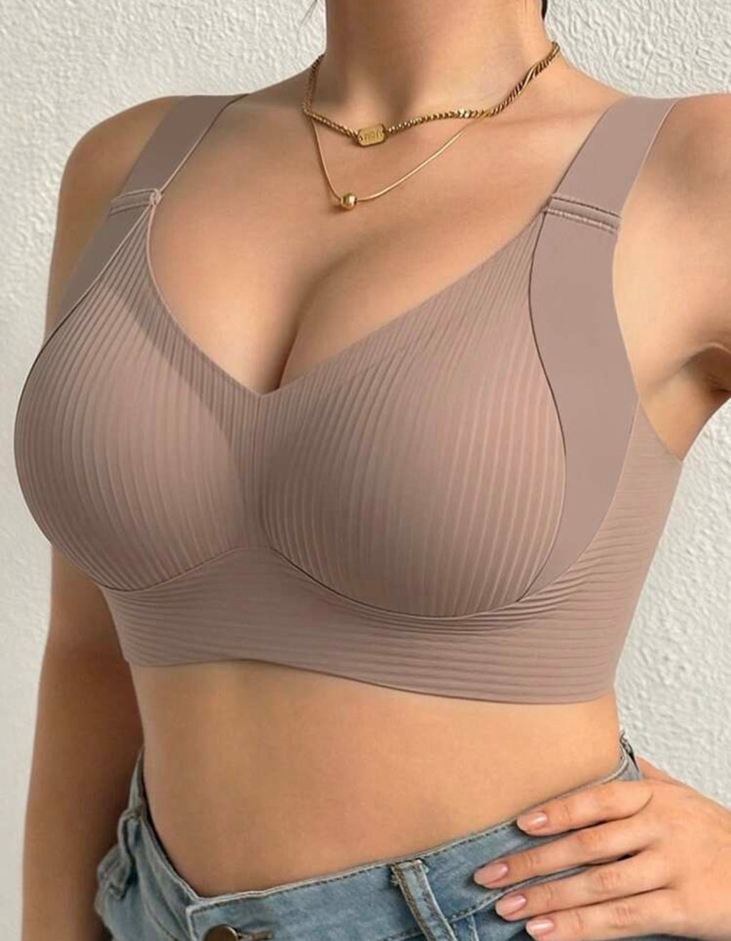 Plus size seamless Bra