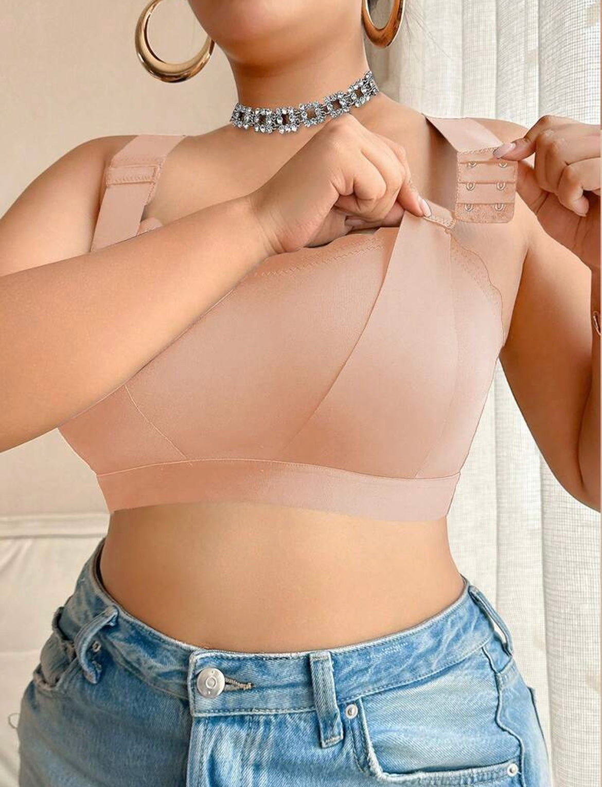 Plus size (wireless bra)