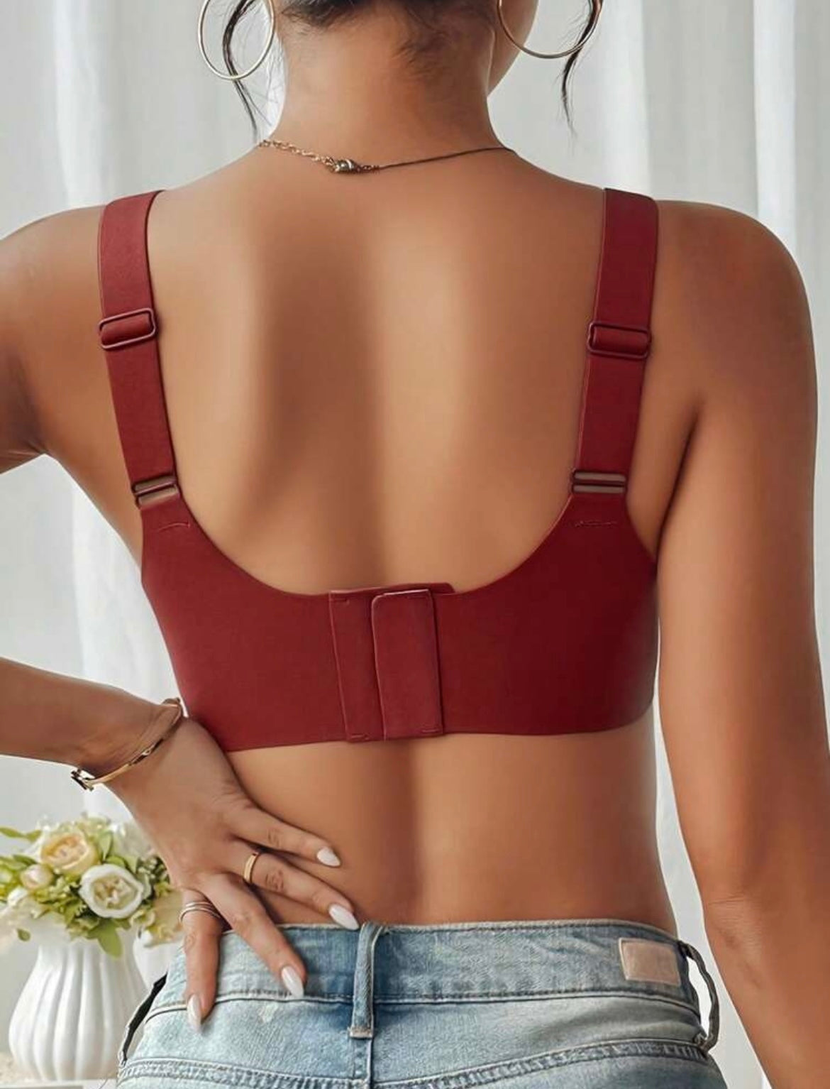 Burgundy seamless